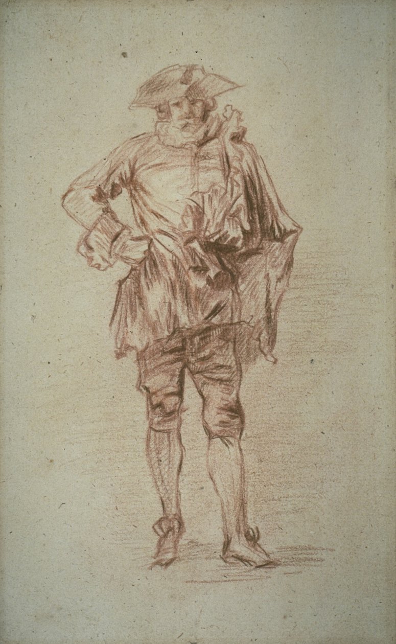 Cavalheiro de pé de Nicolas Lancret