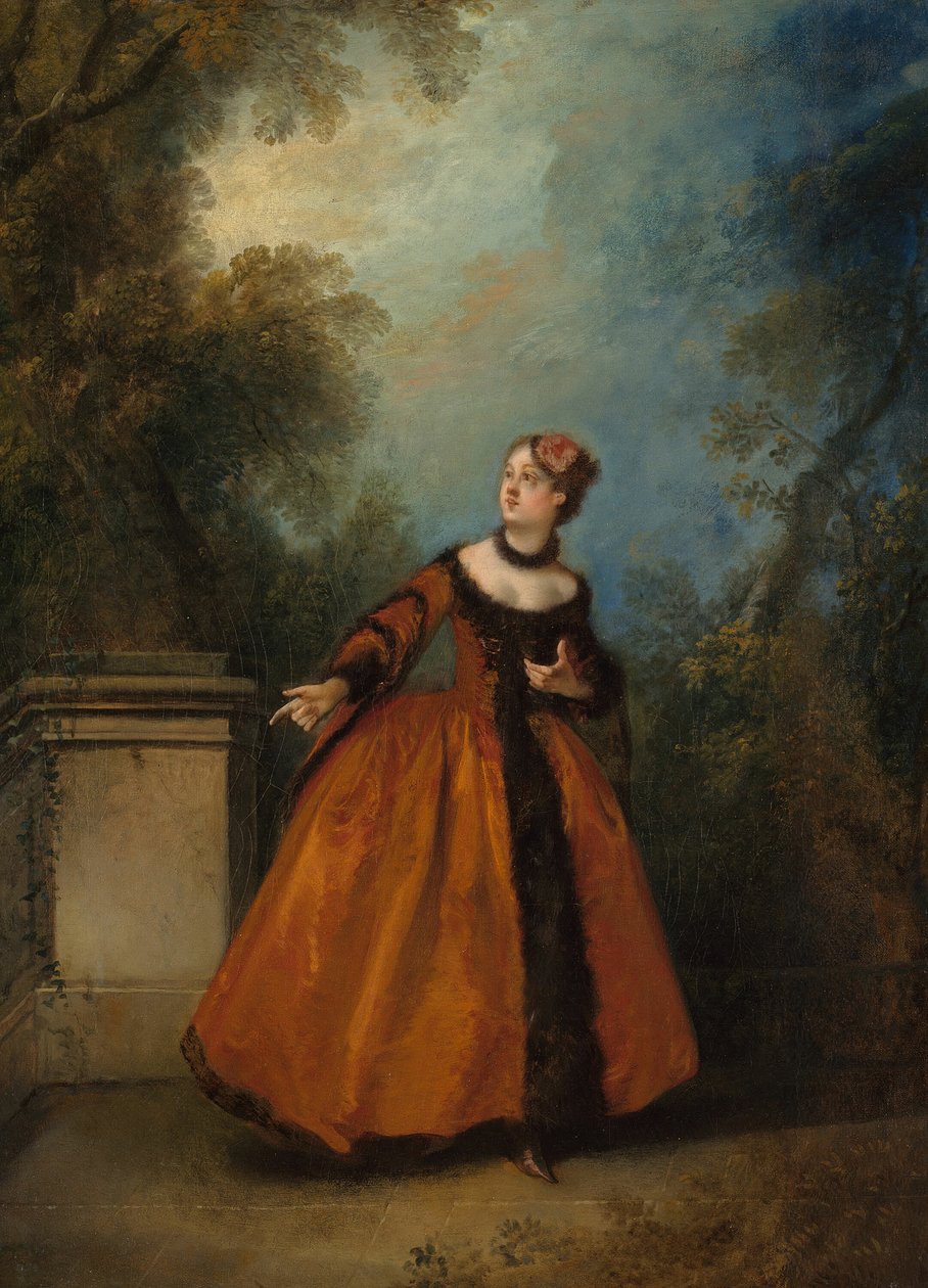 A bela mulher grega, 173136. de Nicolas Lancret