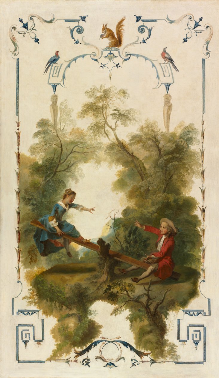 A gangorra de Nicolas Lancret
