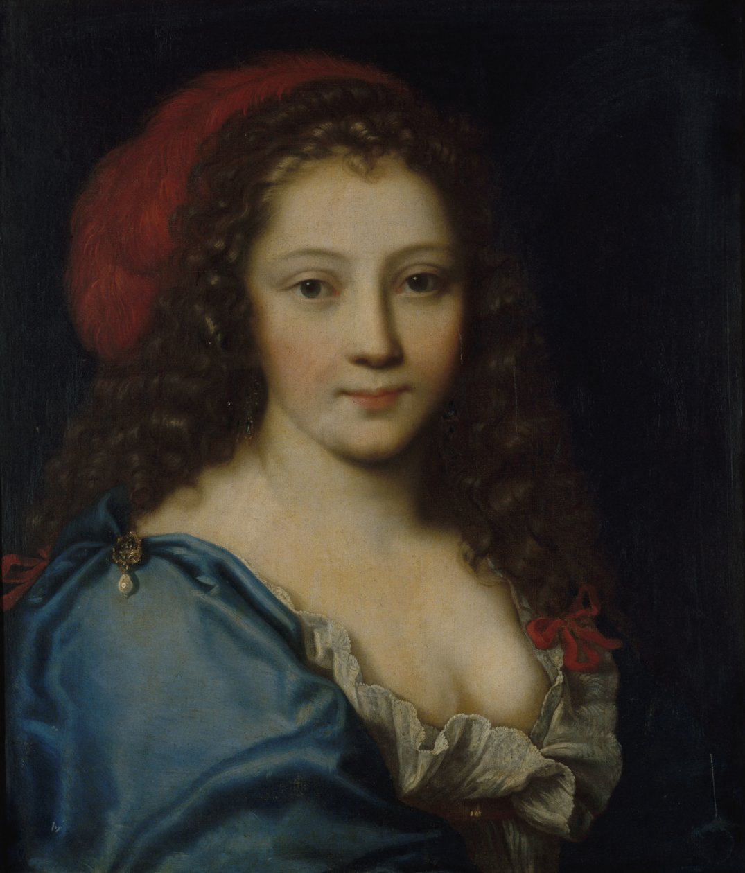 Retrato de Armande Béjart 1642-1700, c. 1660. de Nicolas Mignard