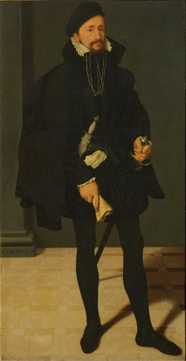 Retrato de Hans Heinrich Pilgram, 1561. de Nicolas Neufchatel