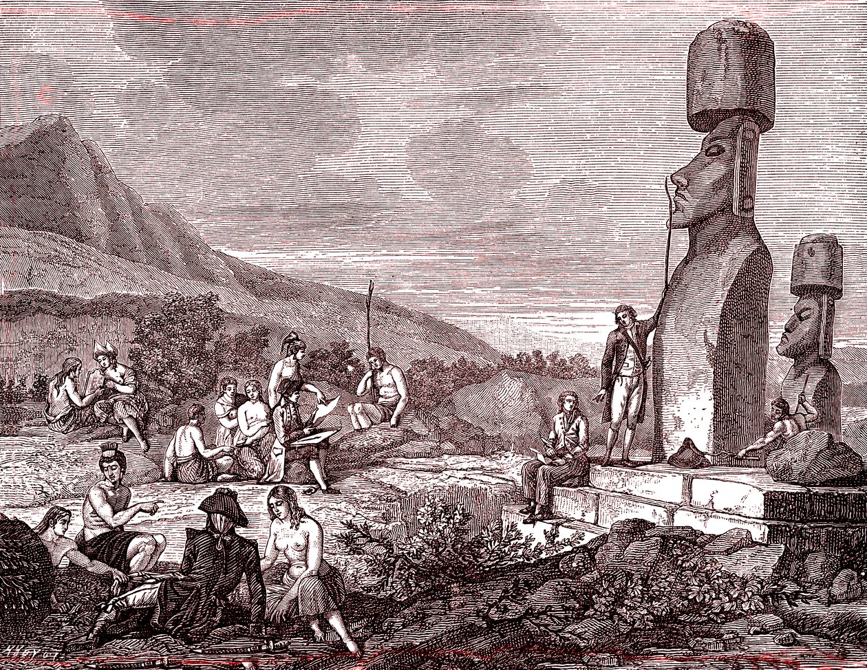 Ilha da Páscoa de Nicolas Ozanne