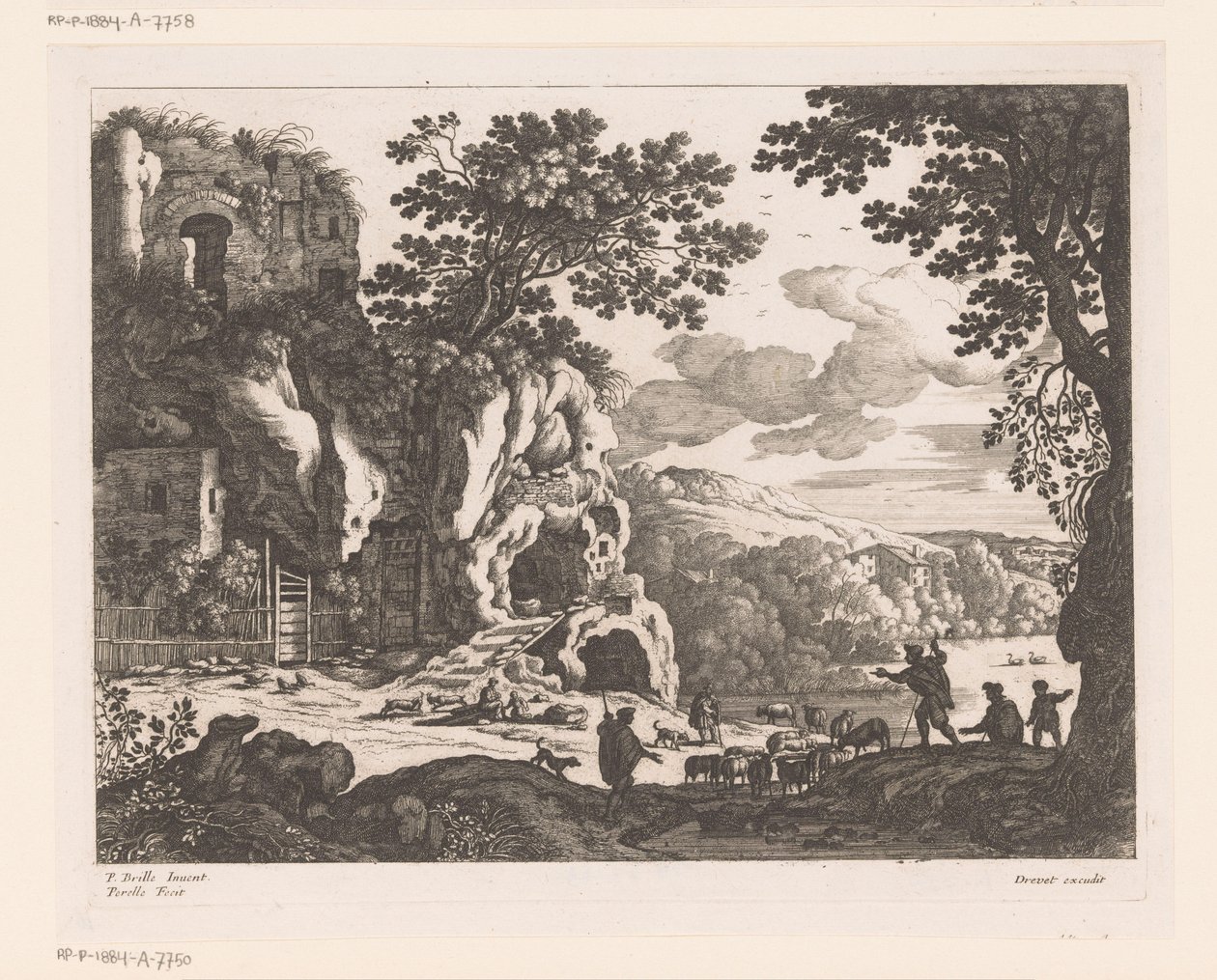 Cephalus e Procris de Nicolas Perelle