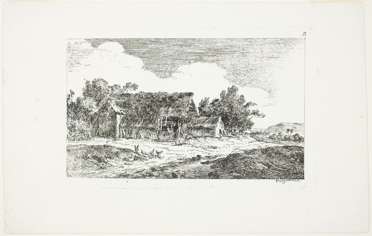 Paisagem, de Deuxieme Cahier de Paysage de Nicolas Perignon