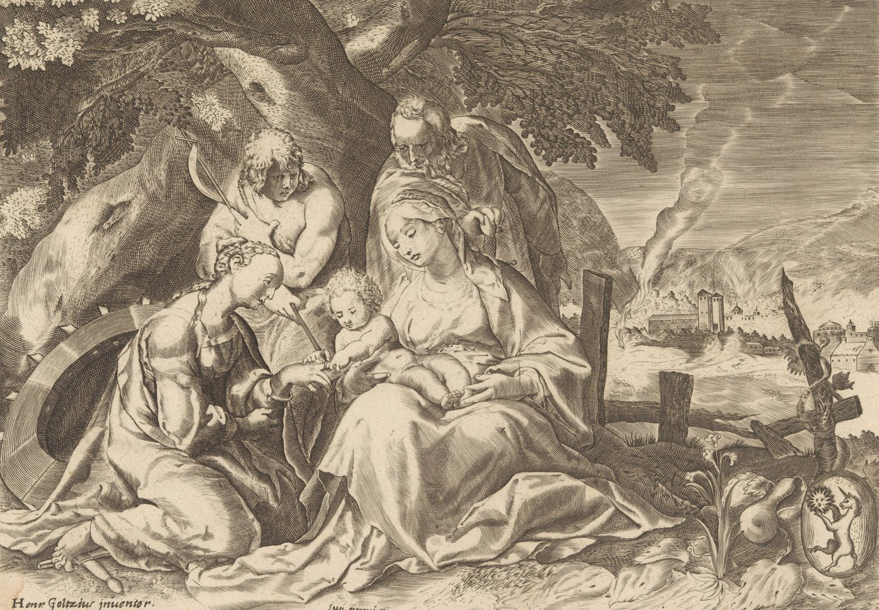 O noivado de Santa Catarina. de Nicolas Perrey