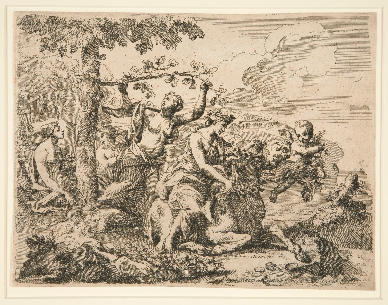 Rapto de Europa (L de Nicolas Pierre Loir