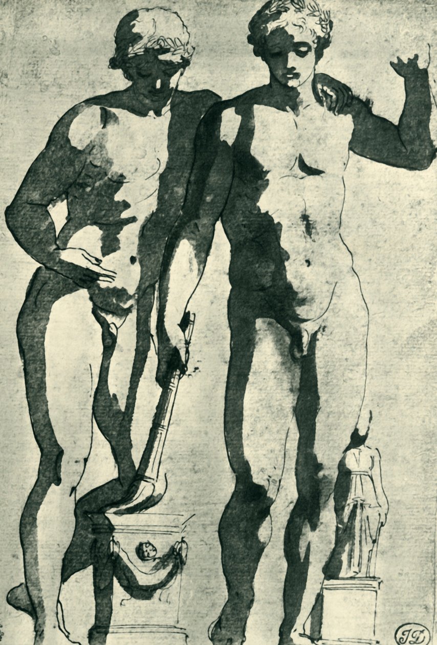 Castor e Pollux, c1628, 1943. de Nicolas Poussin