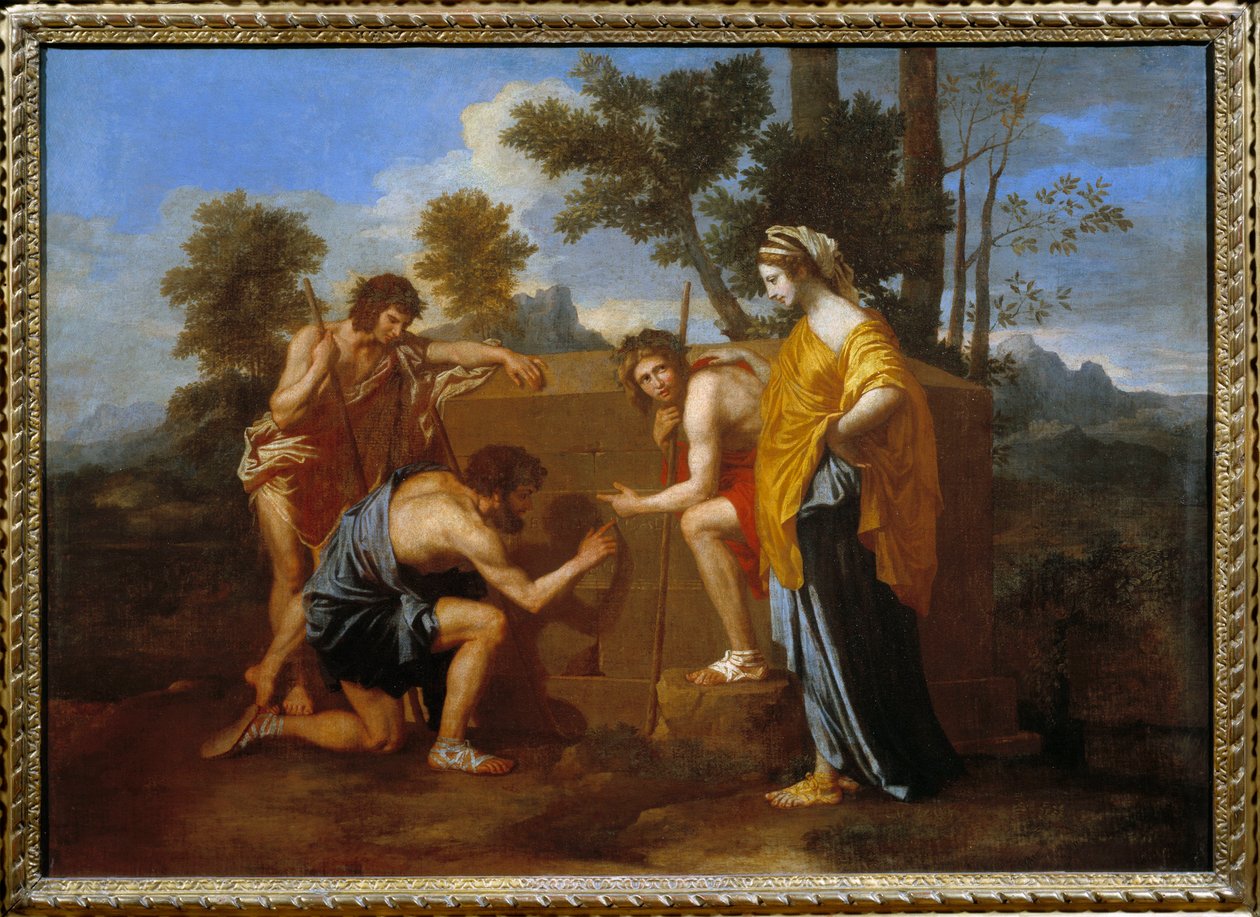 Et in Arcadia ego ou Os pastores da Arcádia de Nicolas Poussin