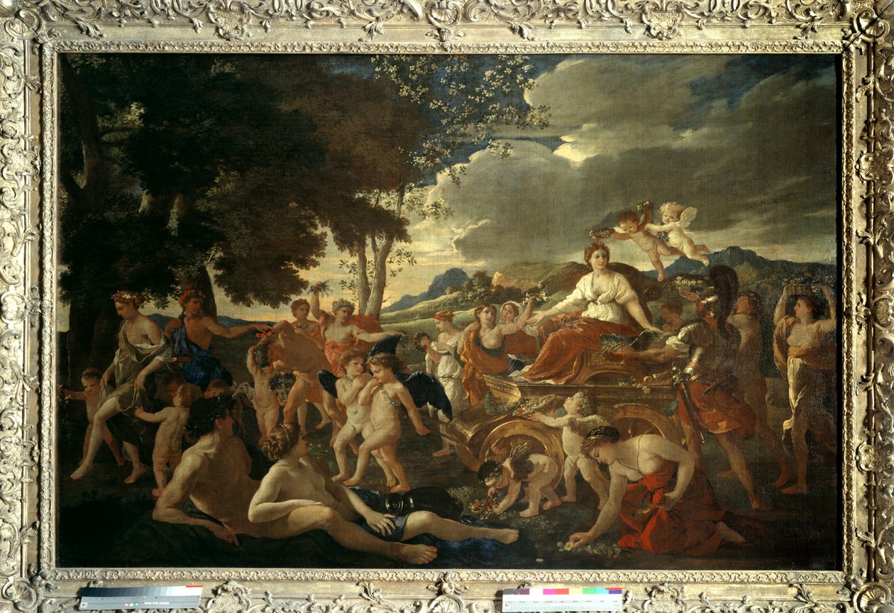 O triunfo de Flore de Nicolas Poussin