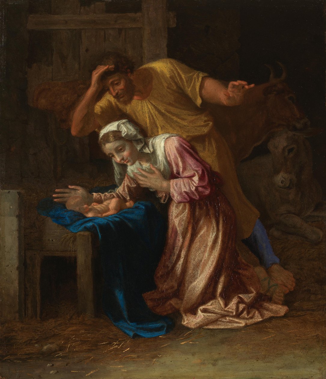 Nascimento de Cristo de Nicolas Poussin