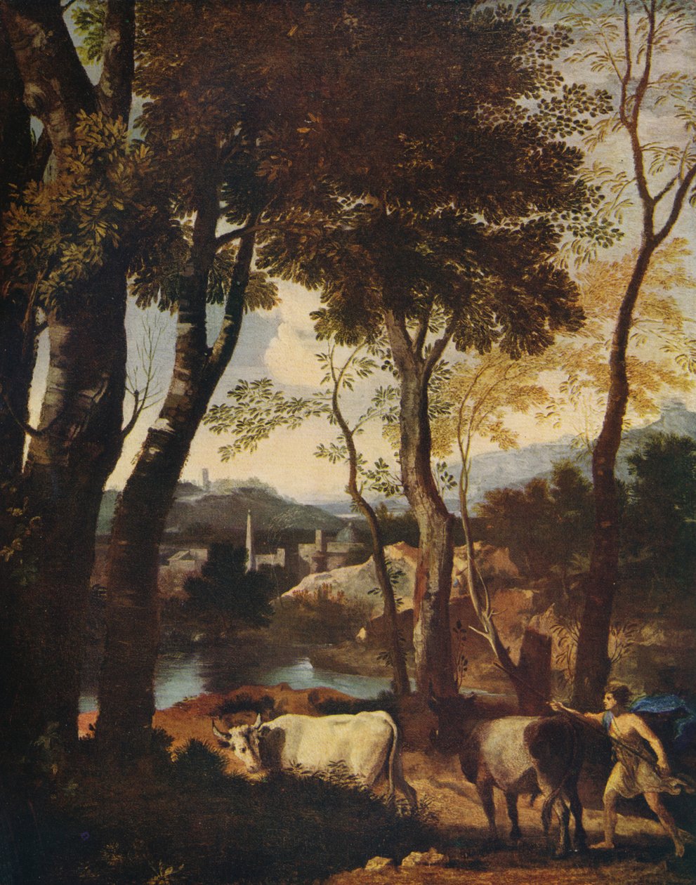 Paisagem, c1630 de Nicolas Poussin