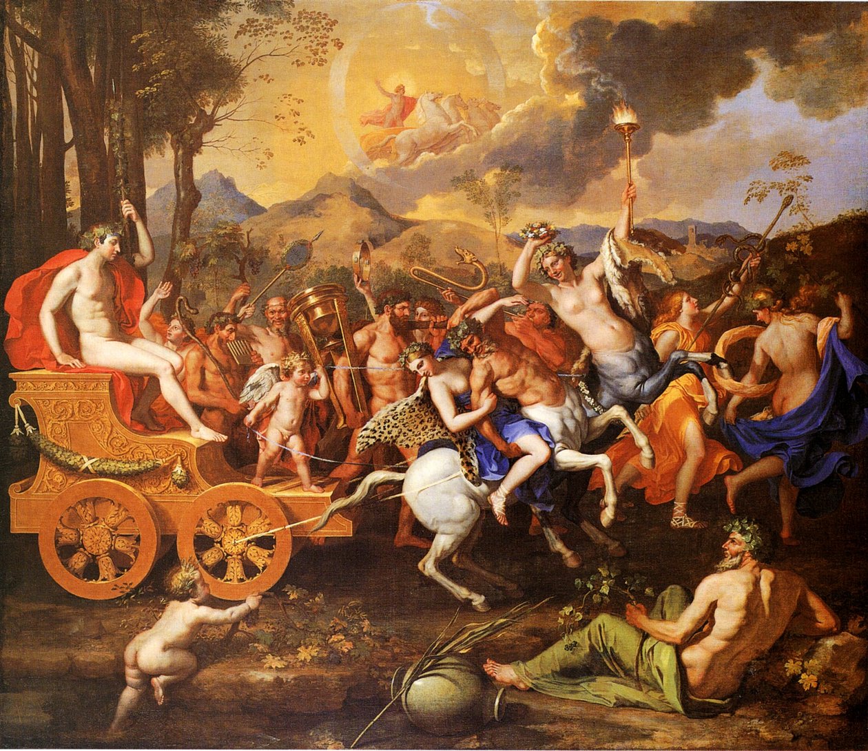 O triunfo de Baco de Nicolas Poussin