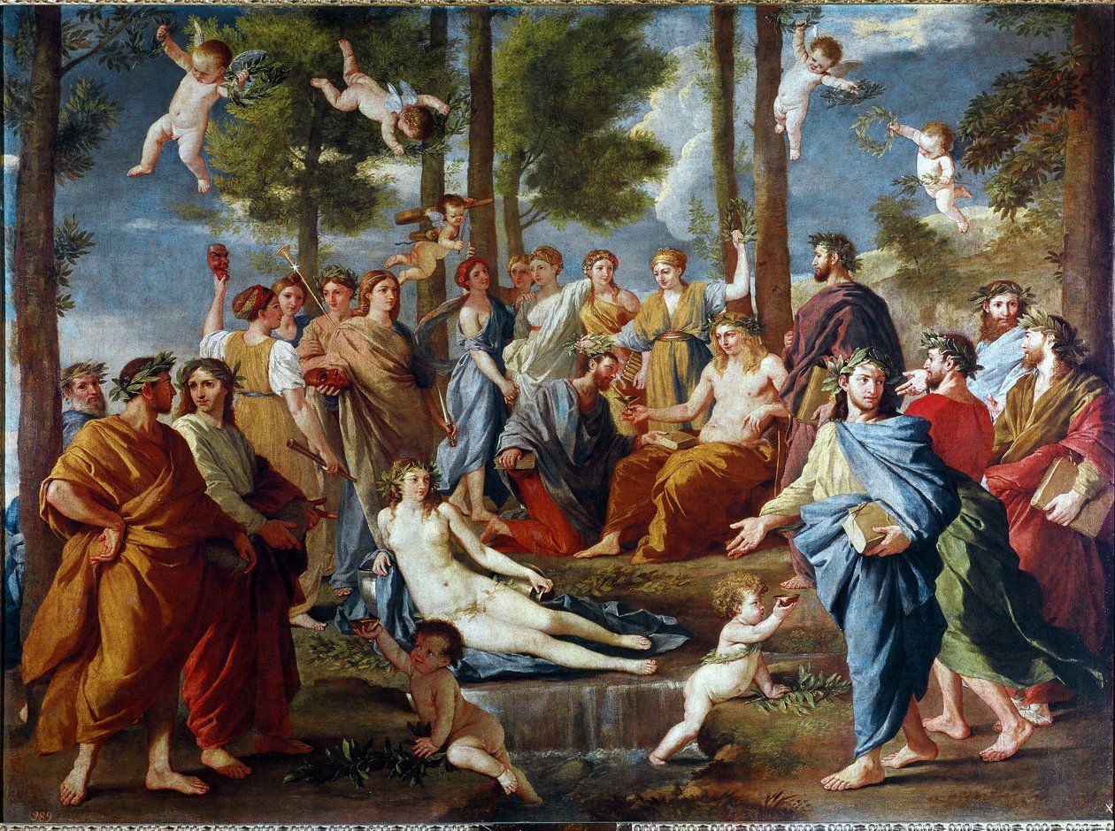 Parnassus de Nicolas Poussin