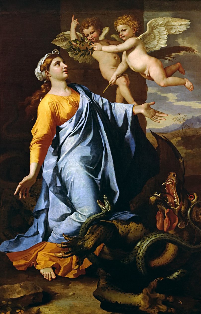 Santa Margarida, de 1638. de Nicolas Poussin