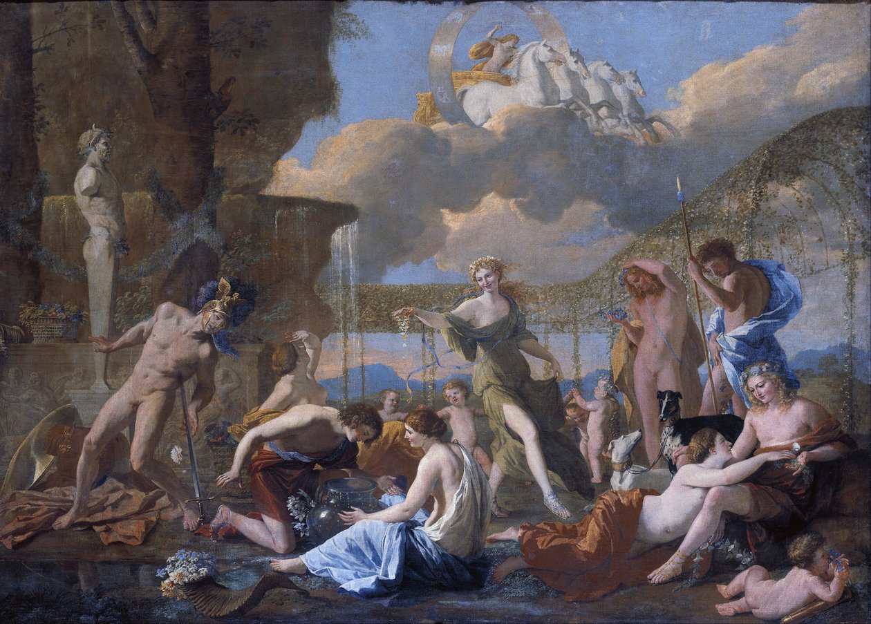 O império de Flora de Nicolas Poussin
