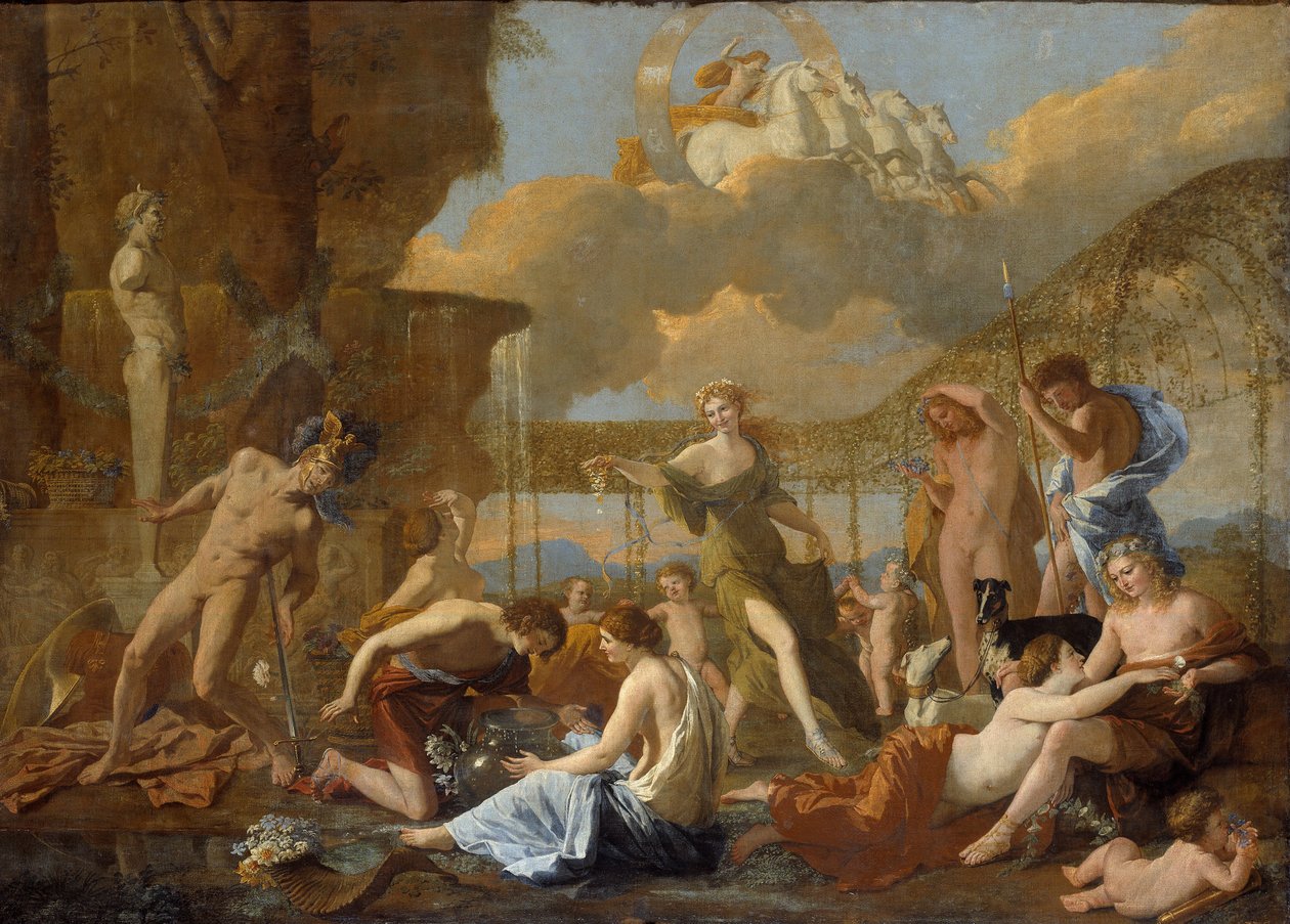 O Império da Flora de Nicolas Poussin