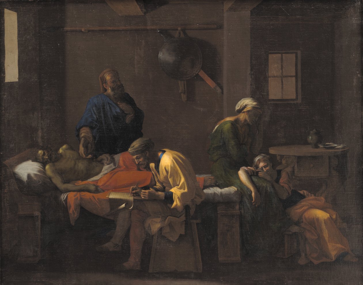 O Testamento de Eudamidas de Nicolas Poussin