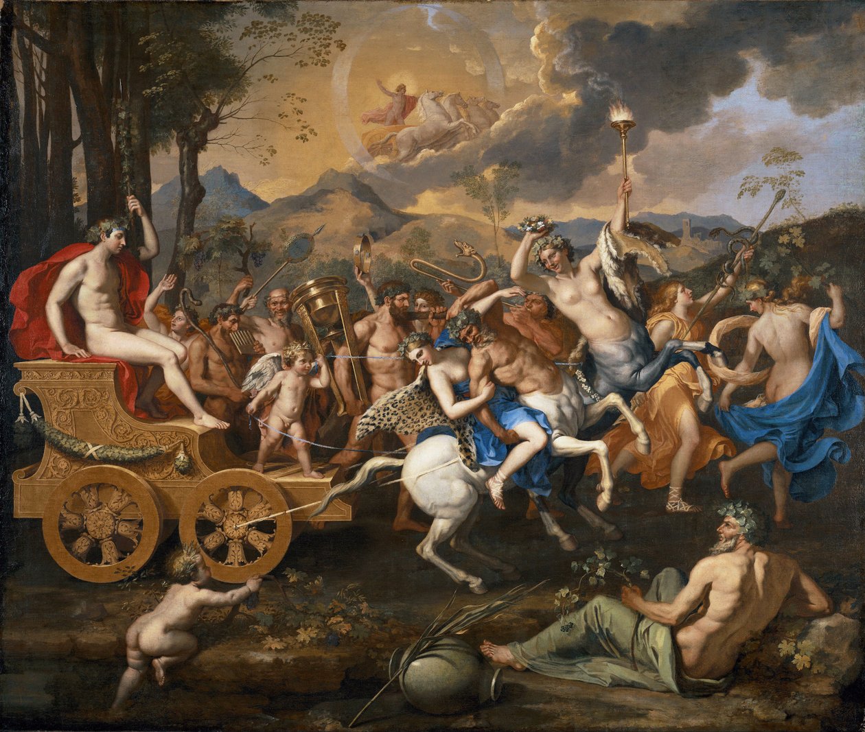O triunfo de Baco de Nicolas Poussin