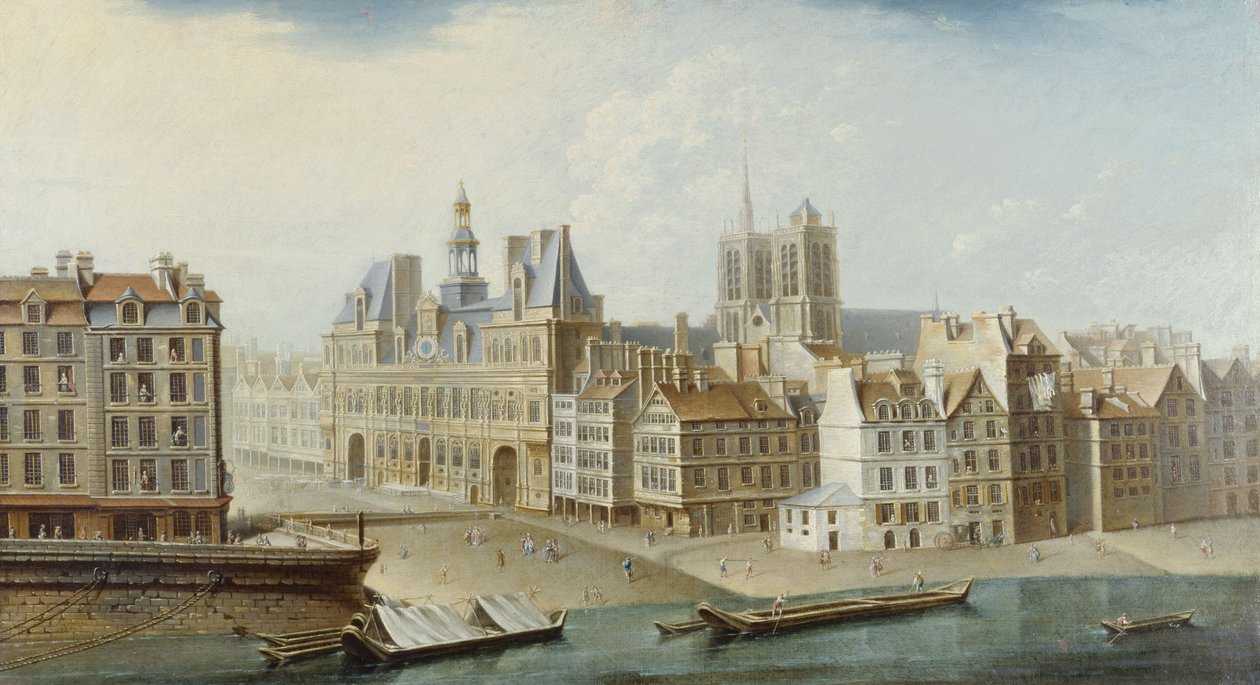 Hôtel de Ville e Place de Grève (atualmente Place de l