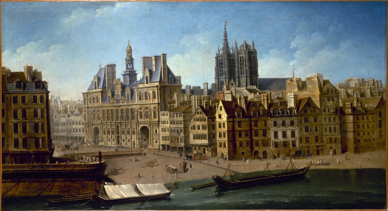 Hôtel de Ville e Place de Grève (atualmente Place de l