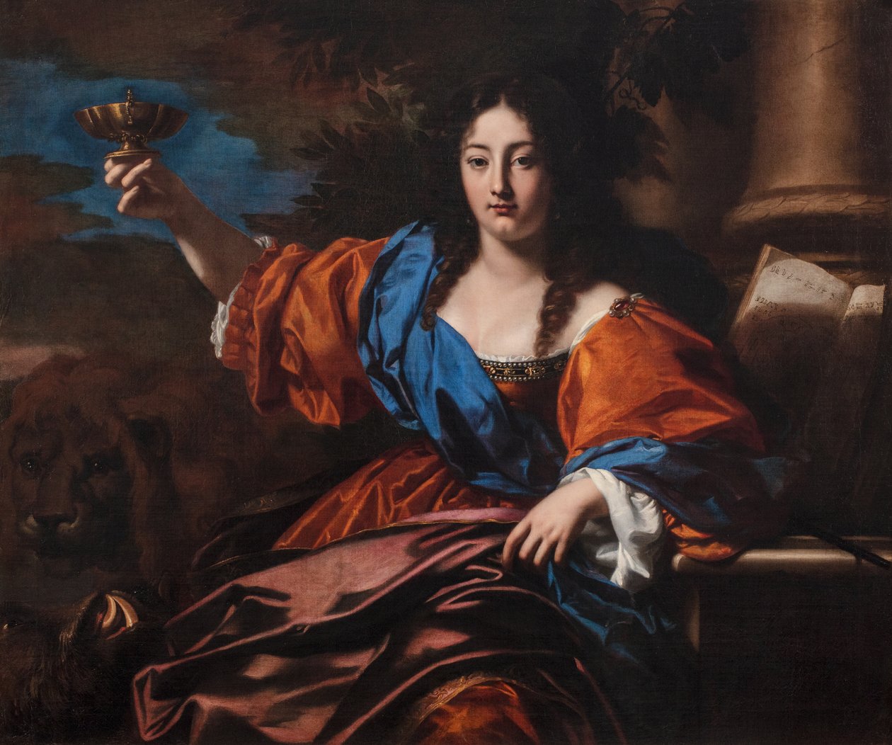 Circe, c.1650-60 (óleo sobre tela) de Nicolas Regnier