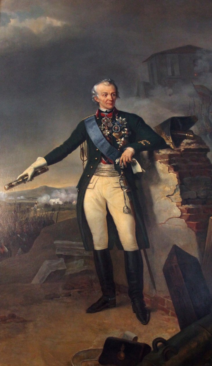 Alexander Suvorov, general russo, 1833 de Nicolas Sebastien Froste
