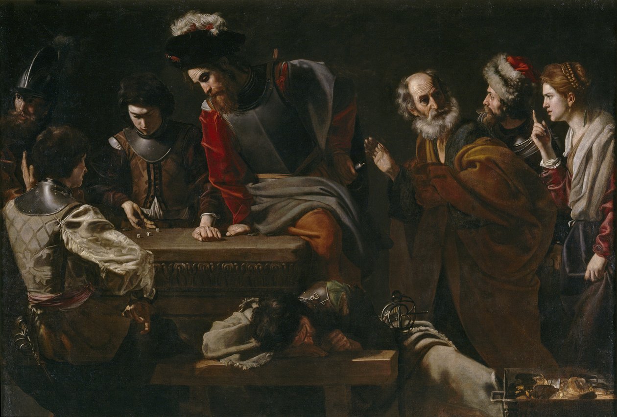 A negação de São Pedro, ca 1625 de Nicolas Tournier