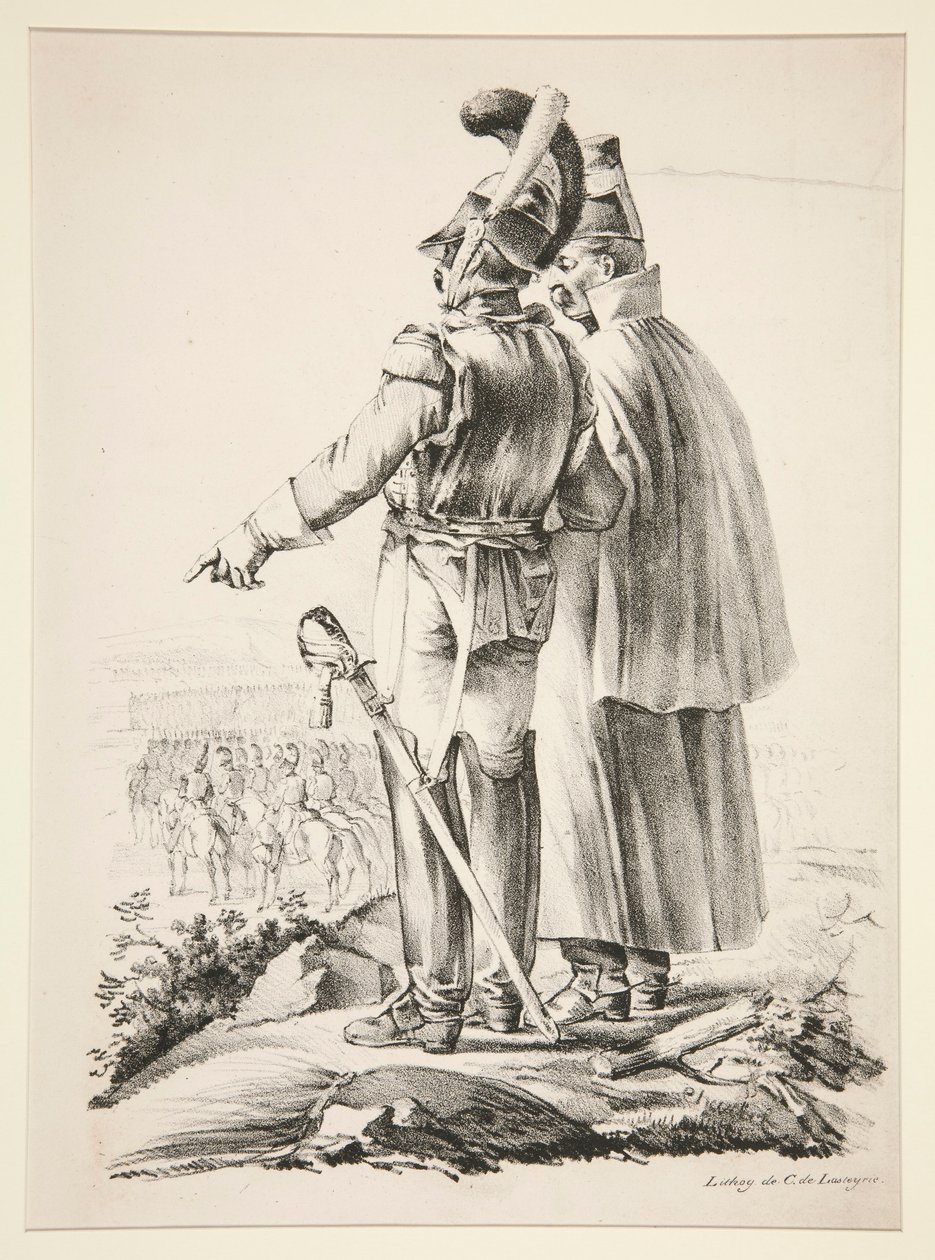 Dois Cuirassiers a pé de Nicolas Toussaint Charlet