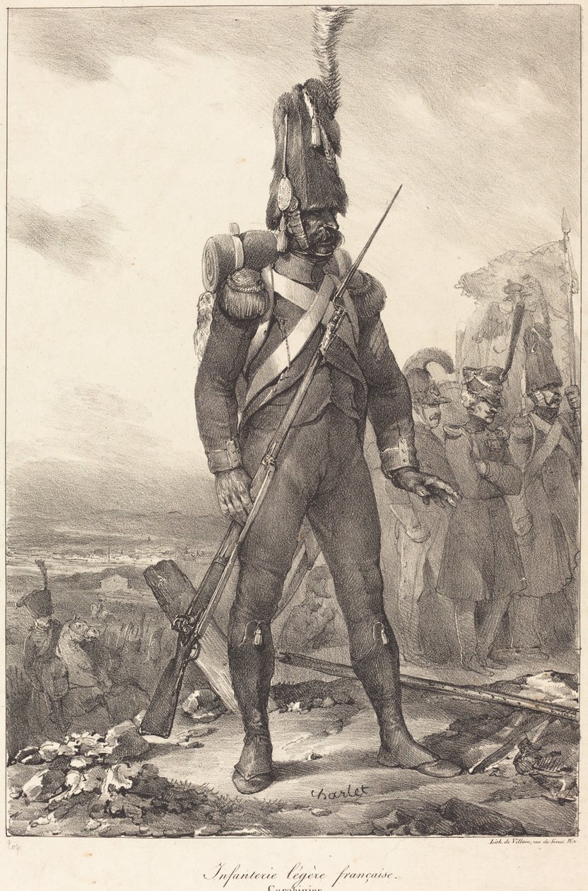 Infantaria Ligeira Francesa, Fuzileiro de Nicolas Toussaint Charlet