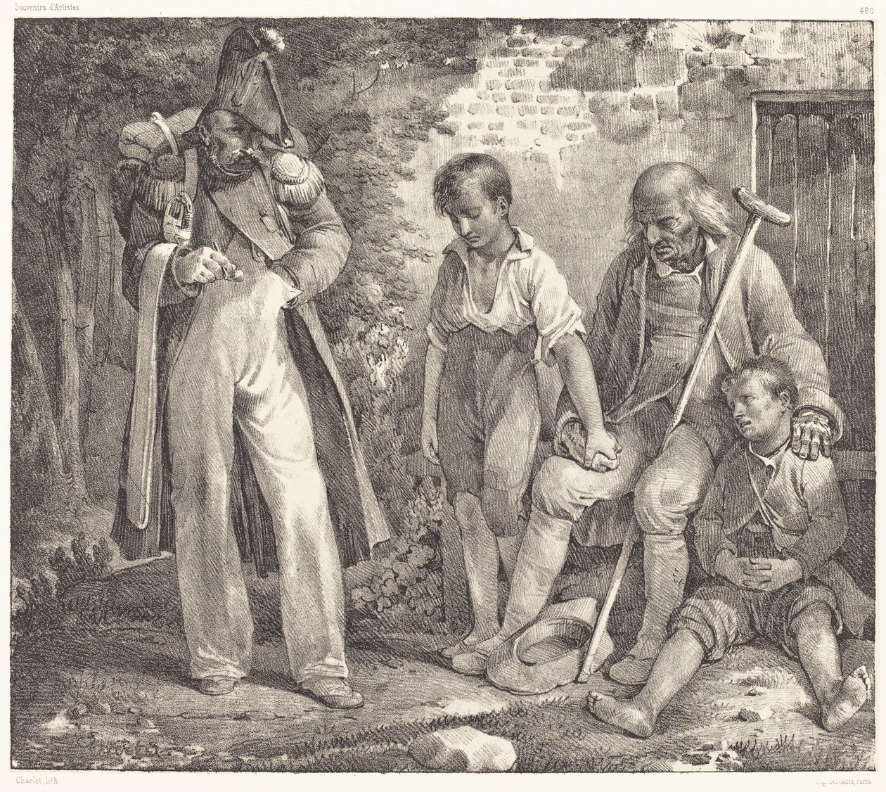 Esmolas de Nicolas Toussaint Charlet