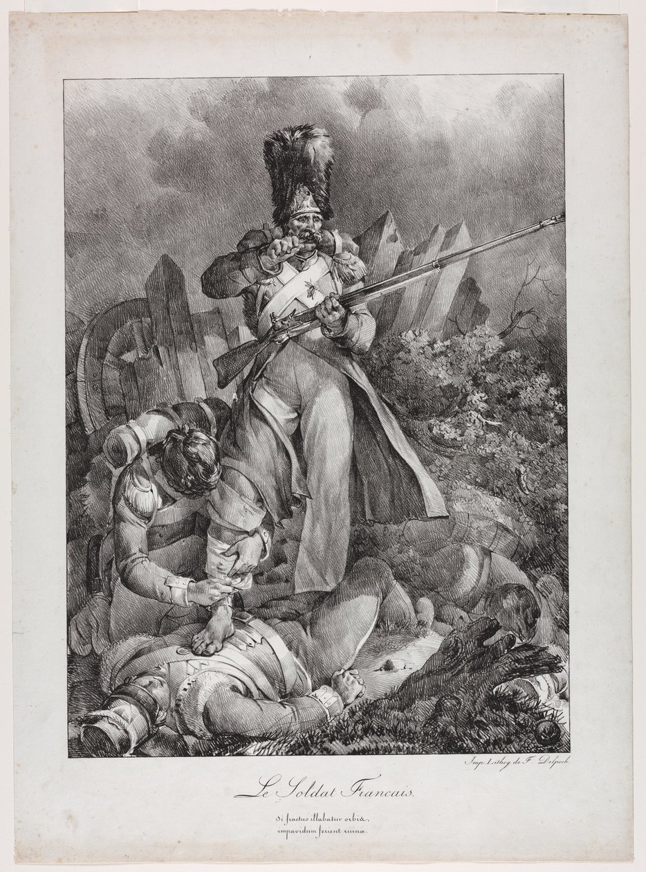 O soldado francês de Nicolas Toussaint Charlet