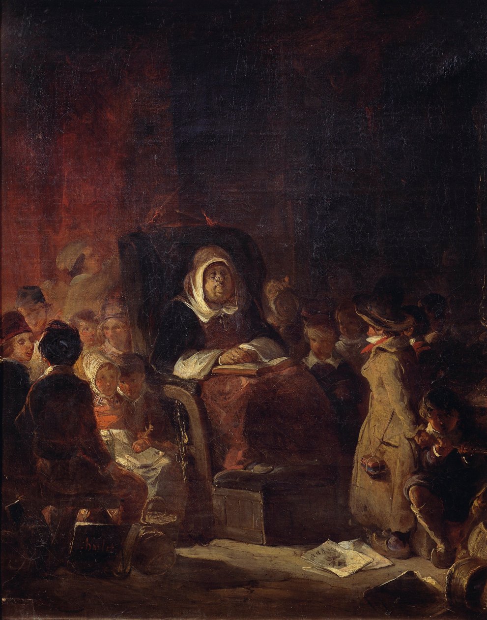 A professora de Nicolas Toussaint Charlet
