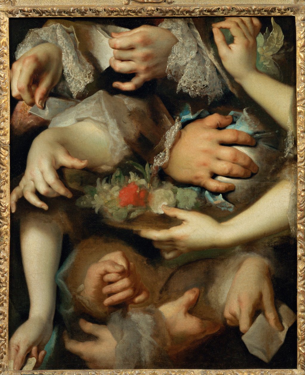Estudo de mãos c.1715 ... de Nicolas de (workshop) Largilliere