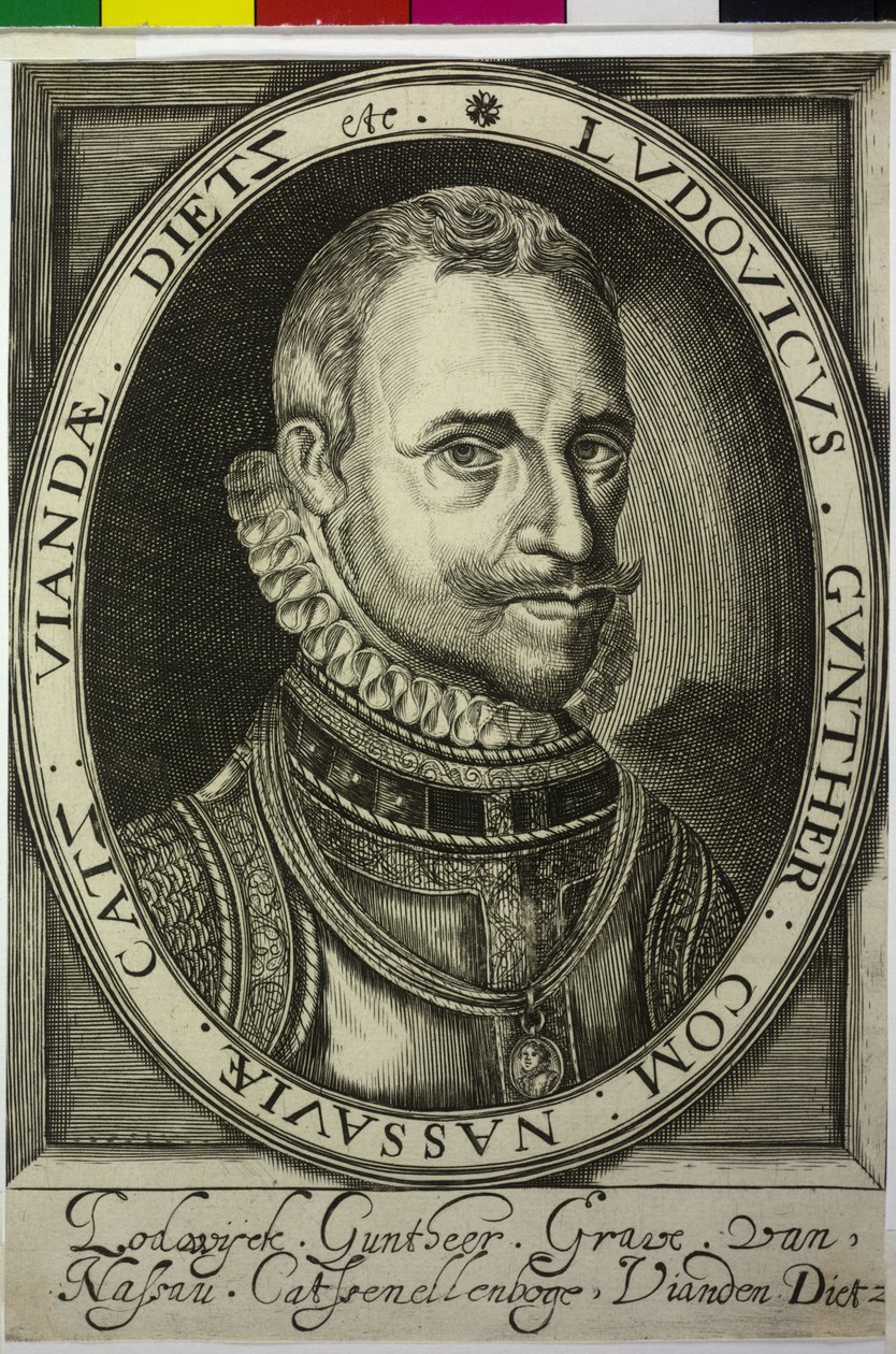 Conde de Nassau-Dillenburg Lewis Guenther de Nicolas de Clerck