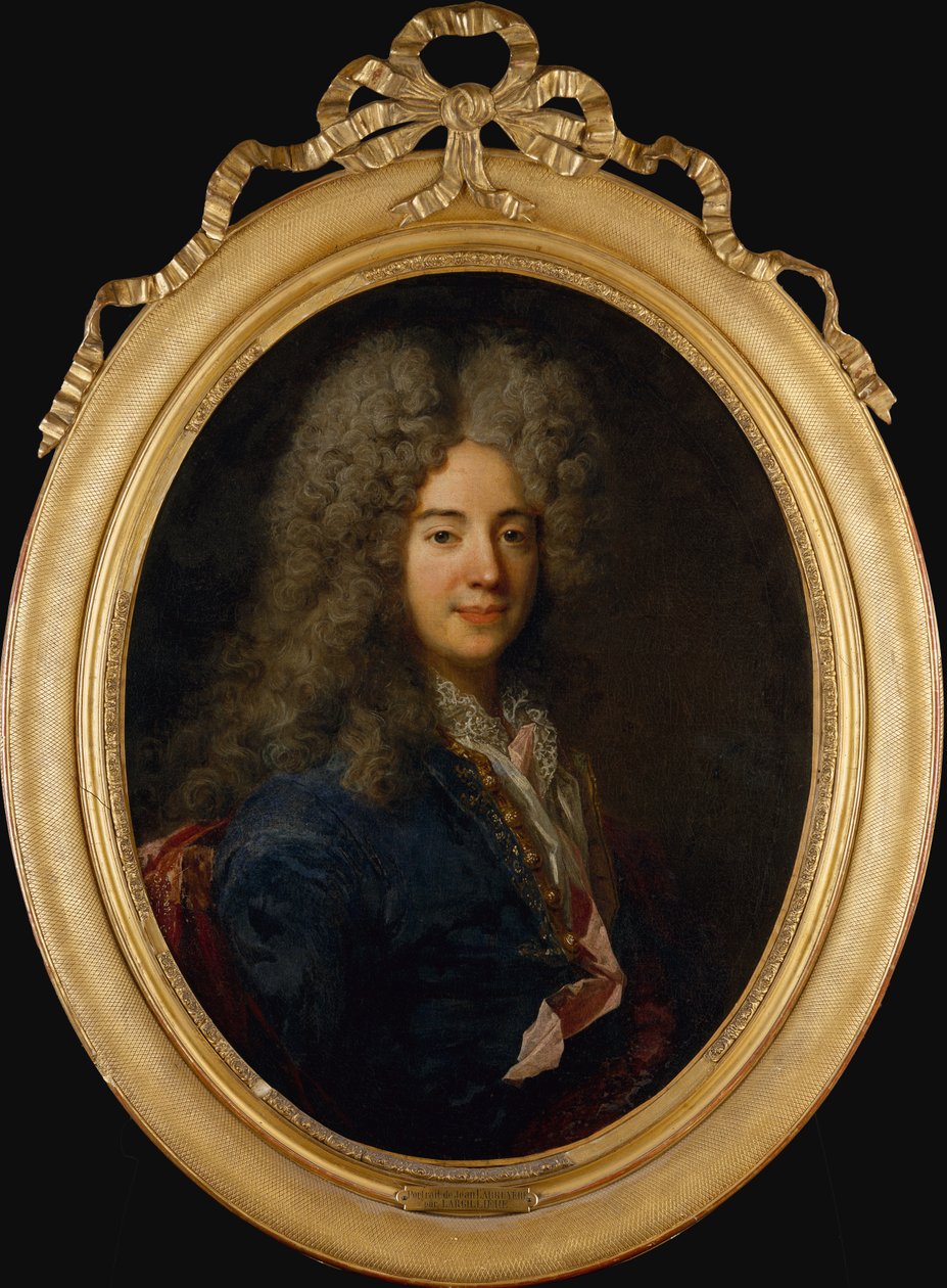 Retrato de um cavalheiro (óleo sobre tela) de Nicolas de Largillière