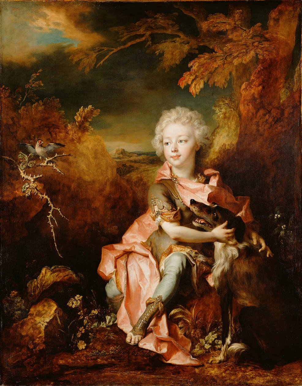 Retrato de um rapaz vestido a rigor de Nicolas de Largillierre