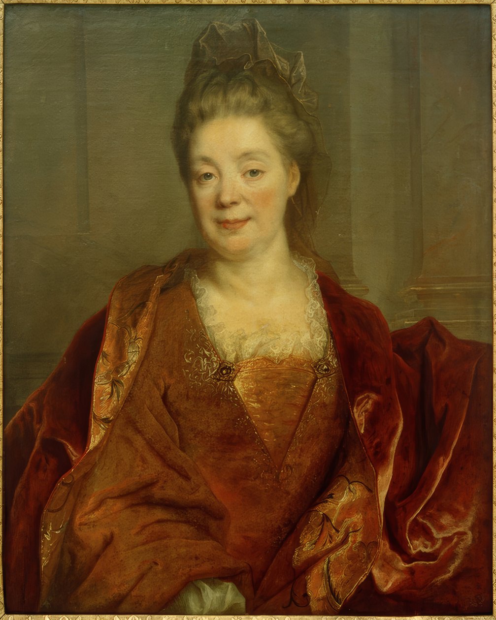Retrato Marguerite Titon de Nicolas de Largillière
