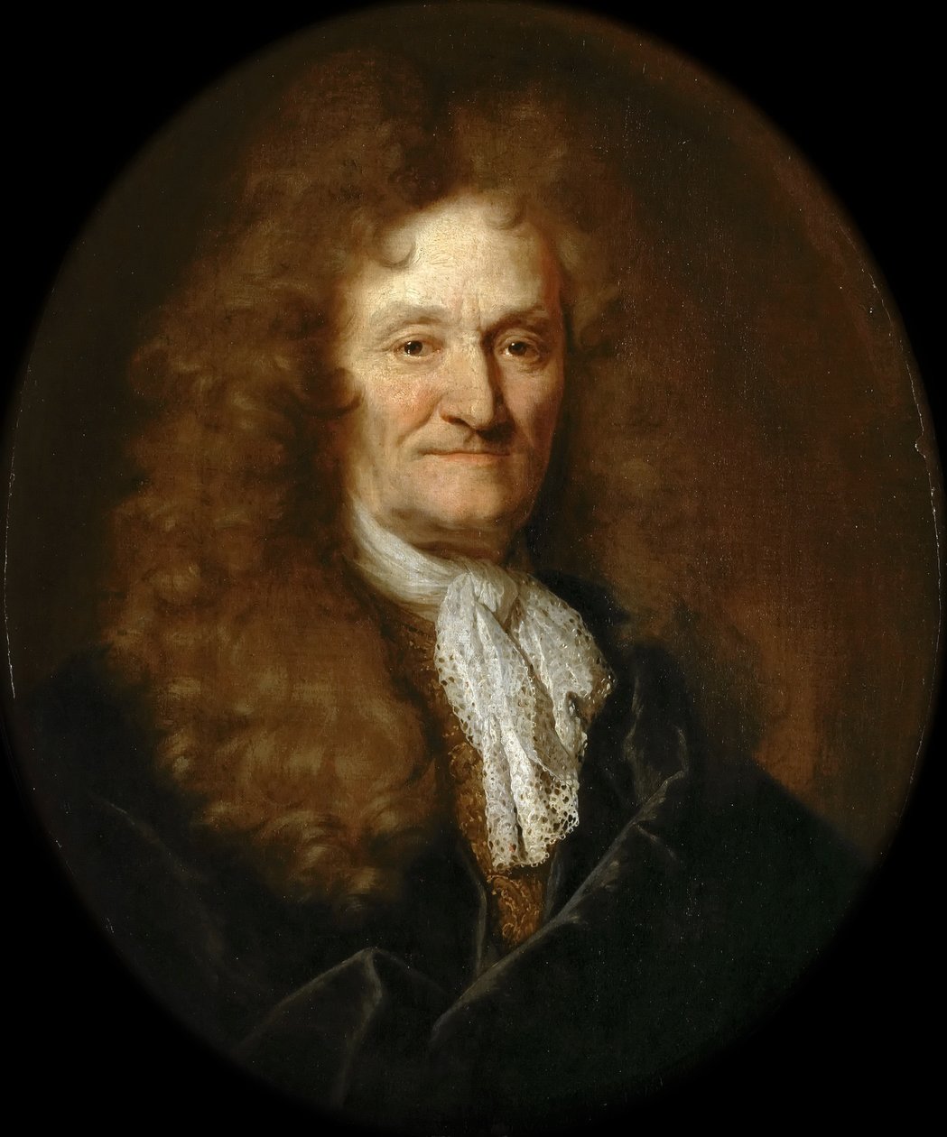 Retrato de Jean de La Fontaine 1621-1695 de Nicolas de Largillière