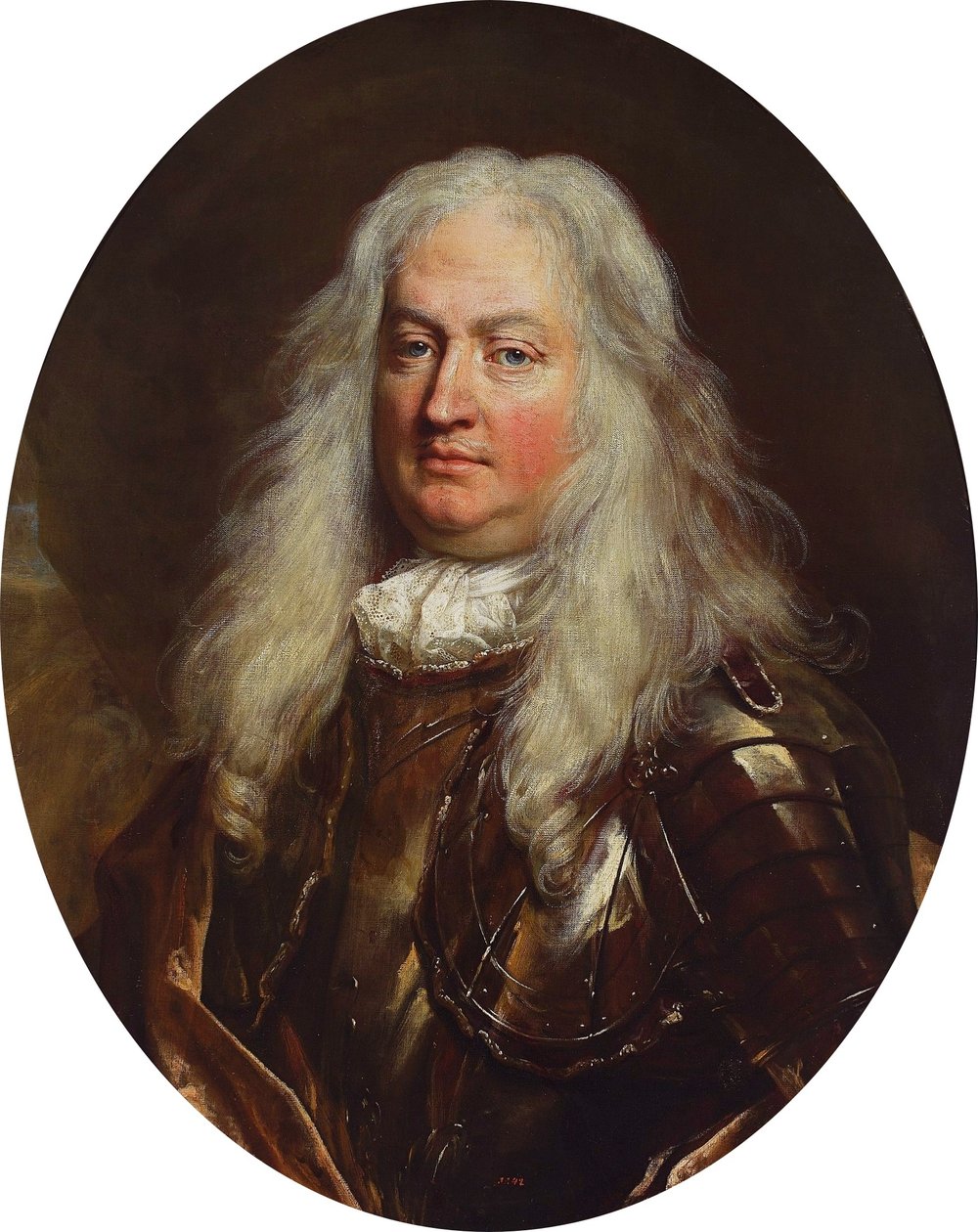Retrato do general Bardo-Bardi Magalotti (1630-1705) de Nicolas de Largillière