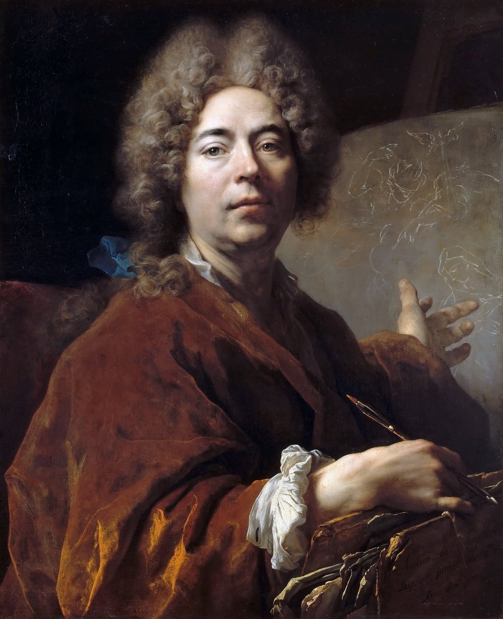 Auto-retrato de Nicolas de Largillière