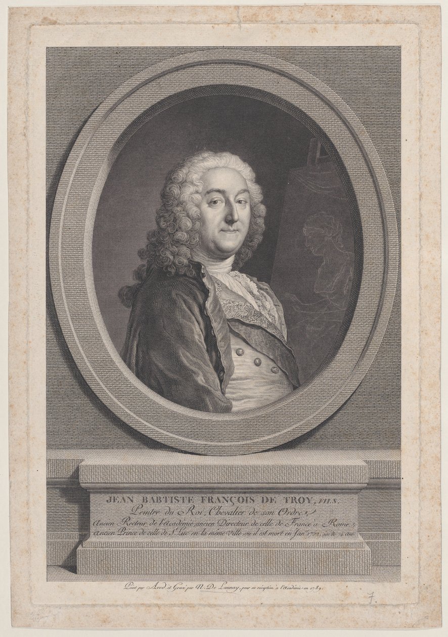 Jean Baptiste François de Troy, Filho, 1789., 1789. de Nicolas de Launay