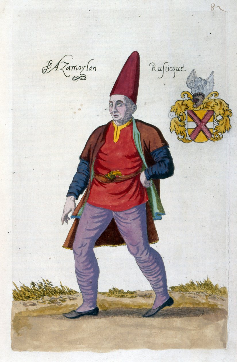 Homem turco (ilustração) de Nicolas de Nicolay
