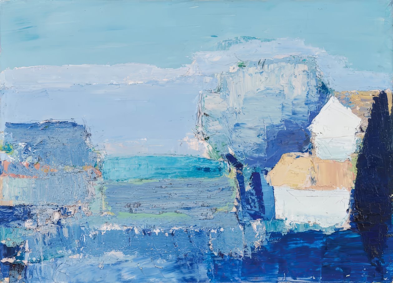 Paisagem mediterrânica de Nicolas de Staël