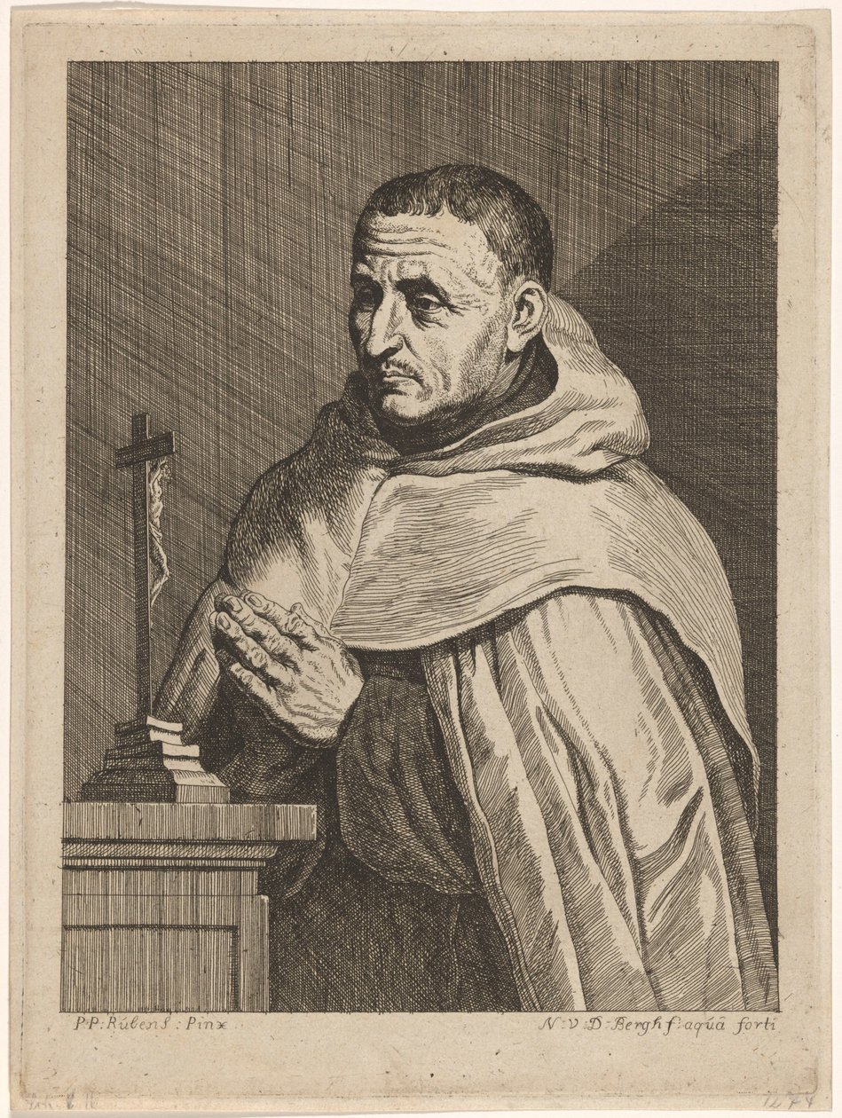 Retrato de uma Carmelita (título sobre o objecto) de Nicolas van den Bergh
