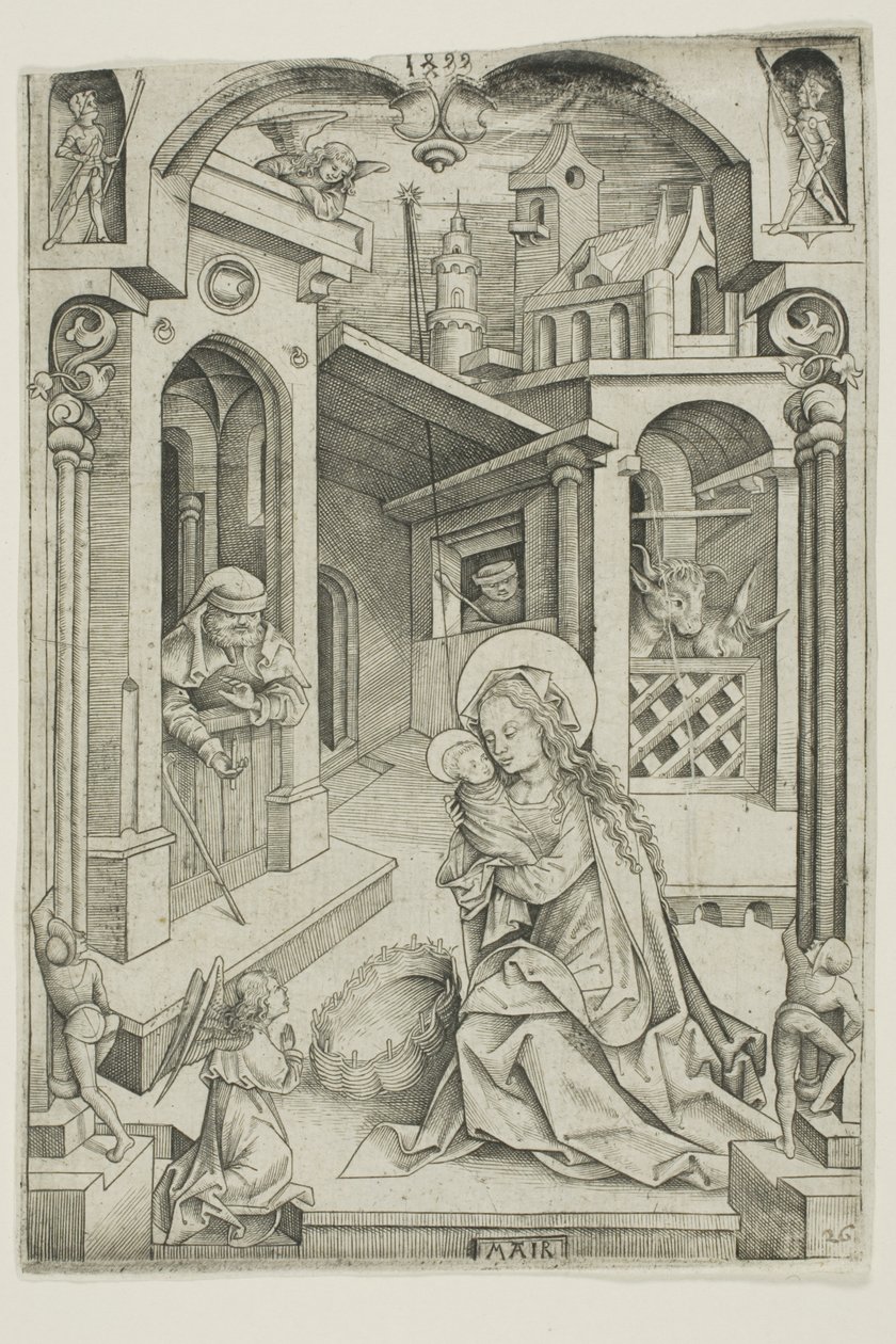 A Natividade de Nicolaus Alexander Mair von Landshut