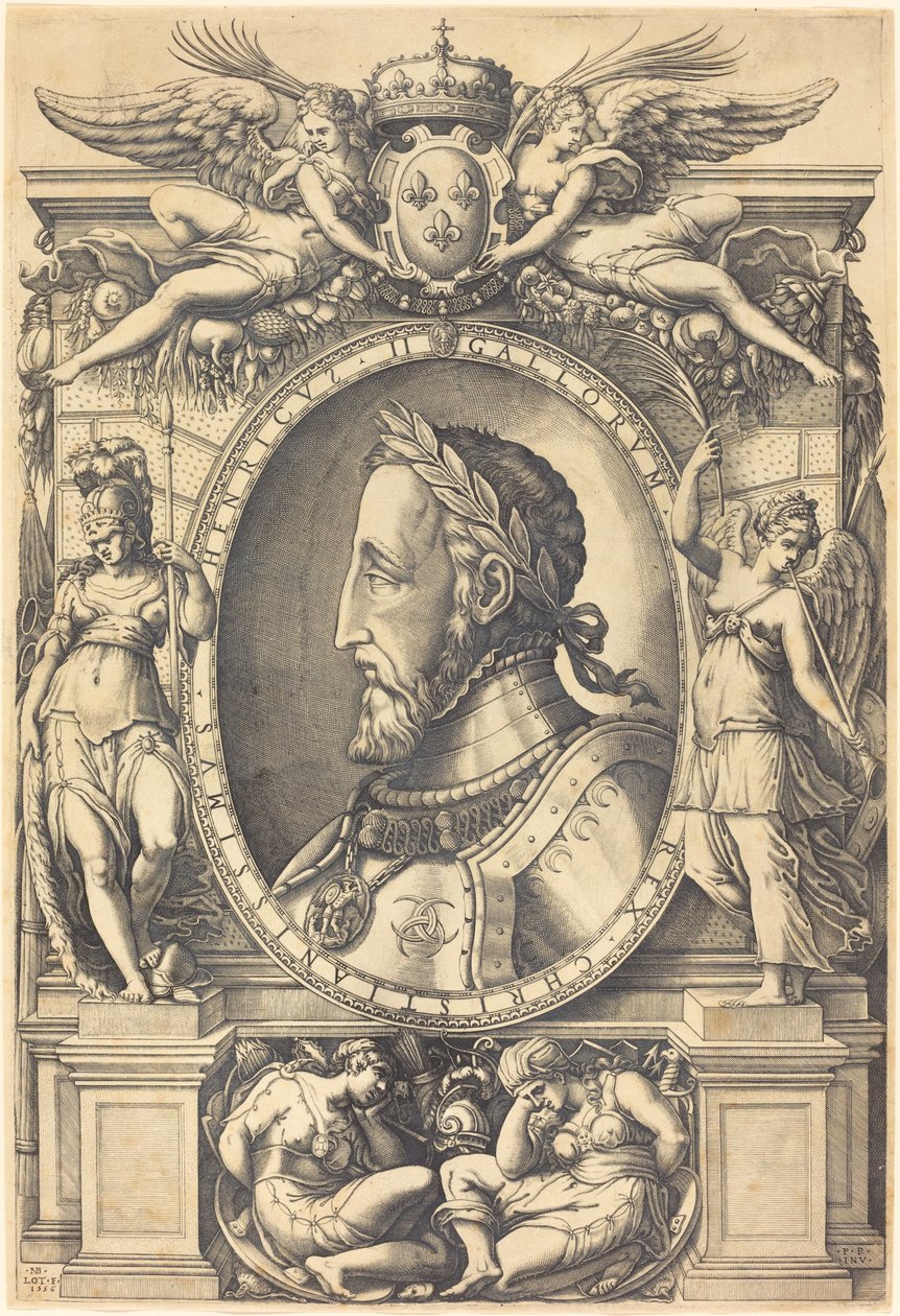 Henrique II, rei da França de Nicolaus Beatrizet