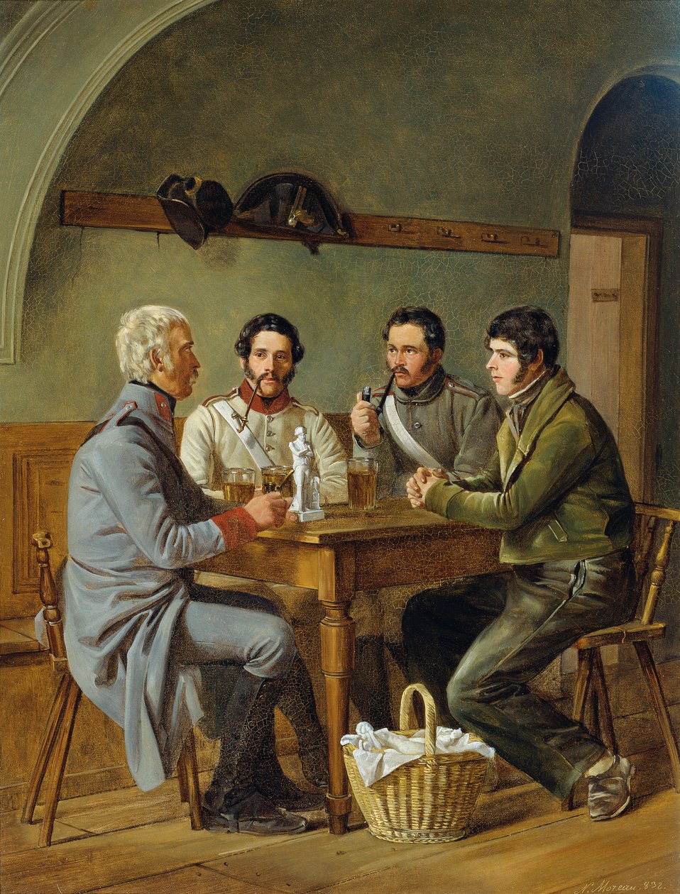 Veteranos Austríacos de Nicolaus Moreau