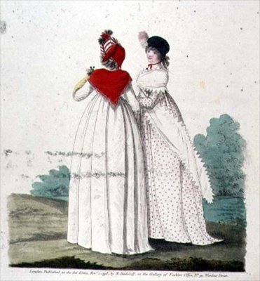 Dois vestidos de crinolina da 