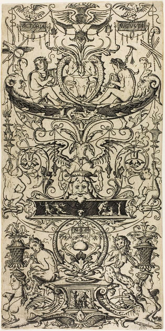 Painel Ornamental: Victoria Augusta de Nicoletto da Modena