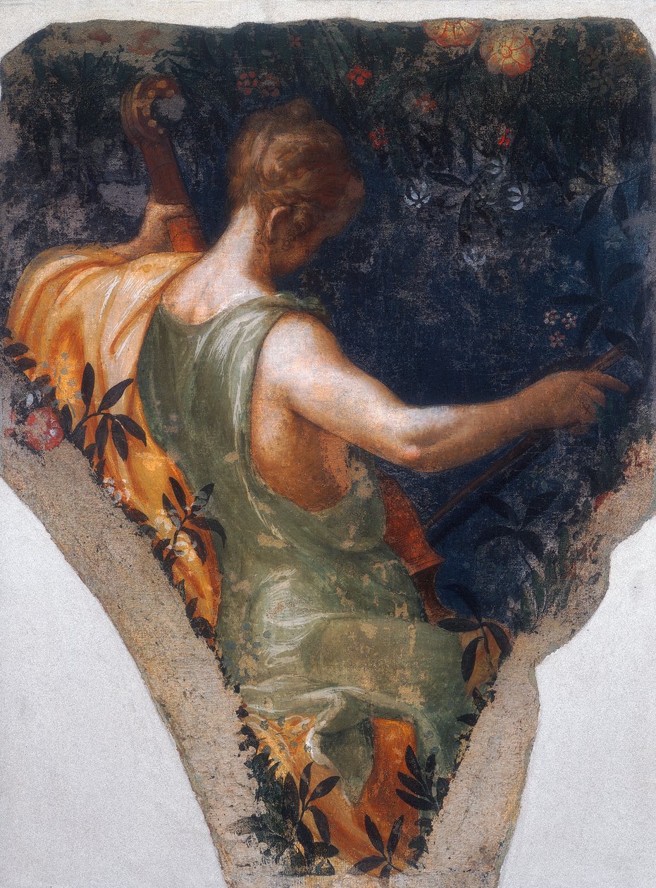 Figuras de músicos de Nicolo dell Abate